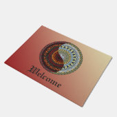 Hemel en Hel Deurmat (Schuin)