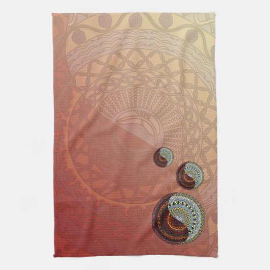 Hemel en Hel Handdoek (Verticaal)