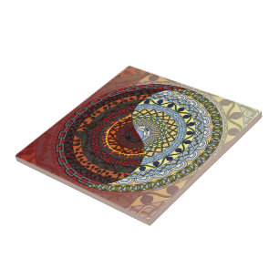 Hemel en Hel Tegel Tegeltje