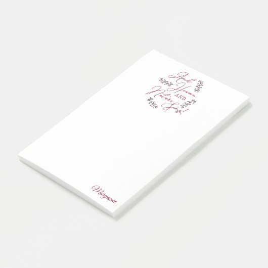 Hemel en Natuur zingen - gepersonaliseerd Post-it® Notes (Schuin)