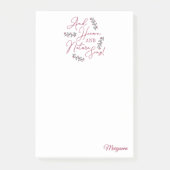 Hemel en Natuur zingen - gepersonaliseerd Post-it® Notes (Voorkant)