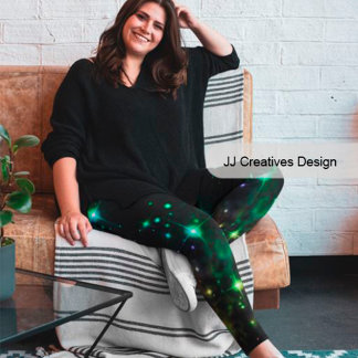 Hemel en sterren van de hemel met de hemel leggings