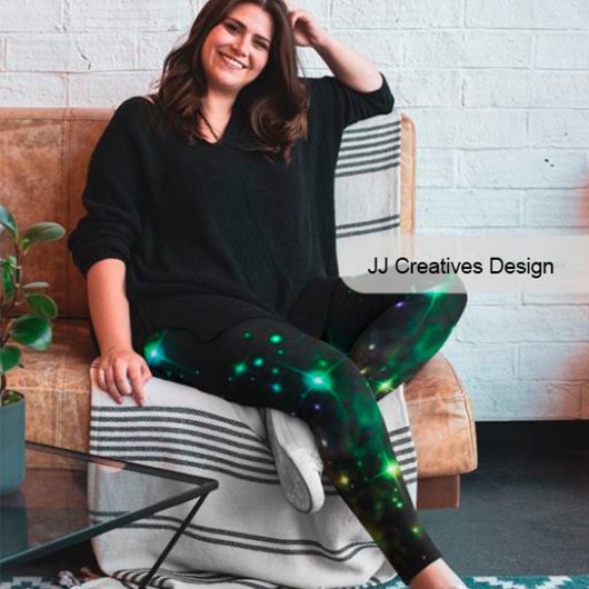 Hemel en sterren van de hemel met de hemel leggings