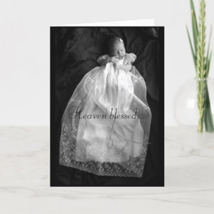 Hemel Heilige babykaart Bedankkaart
