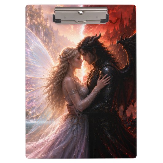 hemel hel liefde klembord (Voorkant)