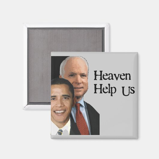 Hemel Help US Magnet (Voorkant / Achterkant)