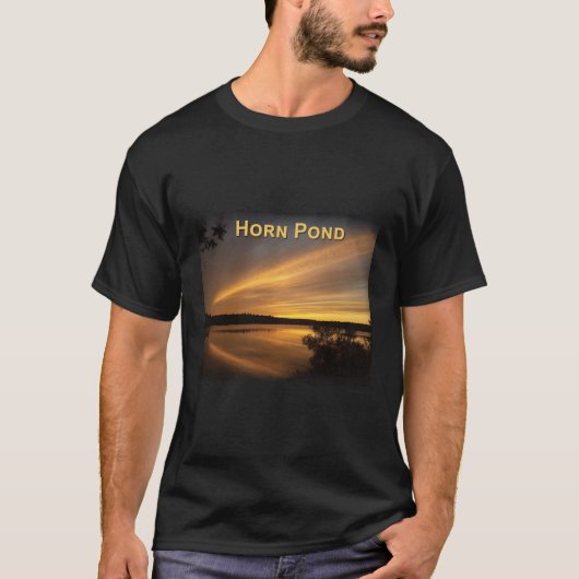 Hemel in brand t-shirt (Voorkant)