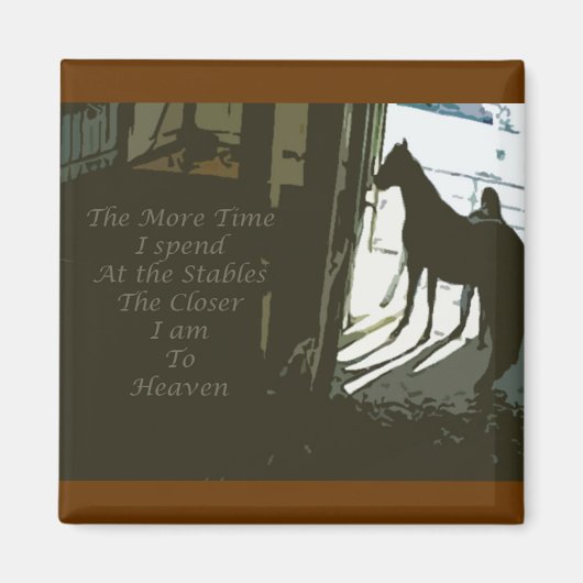 hemel in de Stal Magneet (Voorkant)