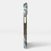 Hemel in haar ogen: Engel van stille verwondering iPhone Hoesje (Rechterkant)