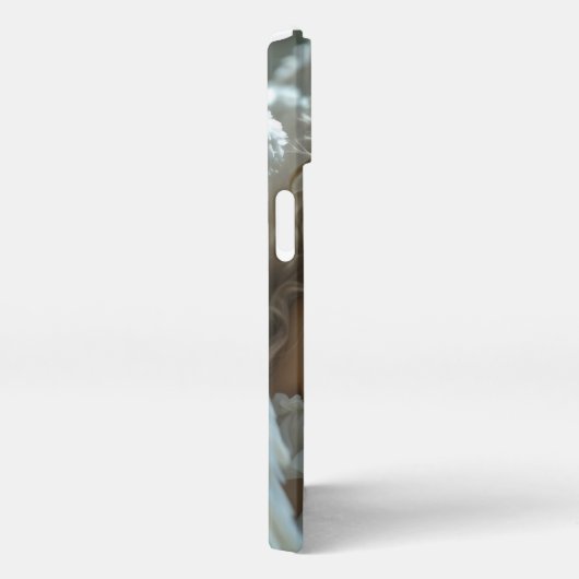 Hemel in haar ogen: Engel van stille verwondering iPhone Hoesje (Rechterkant)