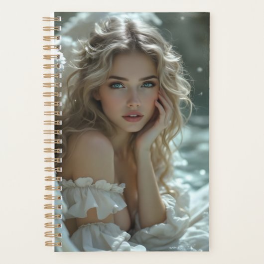 Hemel in haar ogen: Engel van stille verwondering Planner (Voorkant)