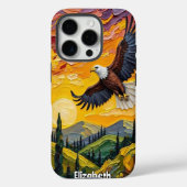 Hemel in lichterlaaie, Eagle's Domain Case-Mate iPhone Case (Achterkant)