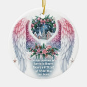Hemel in ons huis Angel Wings Keramisch Ornament (Voorkant)