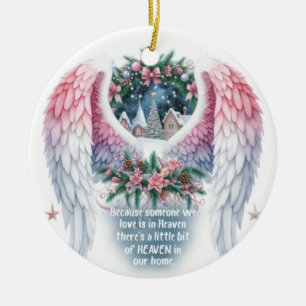 Hemel in ons huis Angel Wings Keramisch Ornament