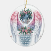 Hemel in ons huis Angel Wings Keramisch Ornament (Links)