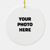 Hemel in ons huis Angel Wings Keramisch Ornament (Achterkant)