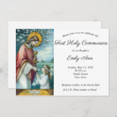 Hemel in onze eerste gemeenschap kaart (Voorkant / Achterkant)