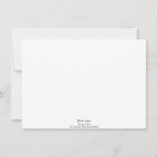 Hemel in onze eerste gemeenschap kaart (Achterkant)