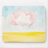 Hemel met helder veld en vormen muismat (Voorkant)