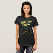 hemel met vuurvliegjes die de Starry Skies en Fi o T-shirt (Voorkant volledig)