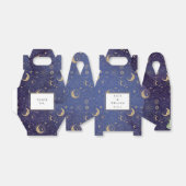 Hemel Mistiche Sterren En Manen Trouwfeest Bedankdoosjes (Uitgevouwen)