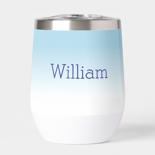 Hemel Ombre Wijn Tumbler (Voorkant)