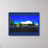 Hemel op Aarde | Geldberg Canvas Afdruk (Voorkant)