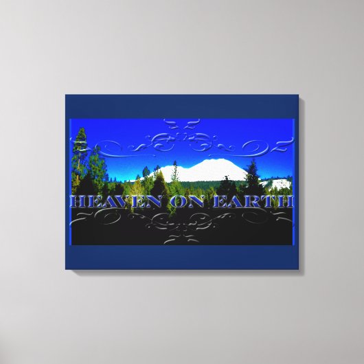 Hemel op Aarde | Geldberg Canvas Afdruk (Voorkant)