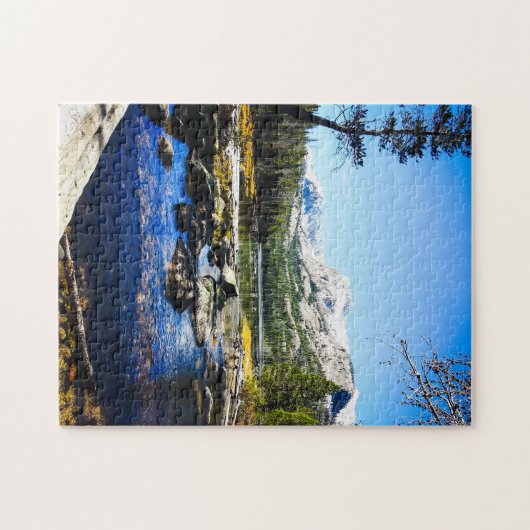 "Hemel op het spoor" Legpuzzel (Horizontaal)