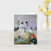 Hemel Reeks Notecard Kaart (Gele Bloem)