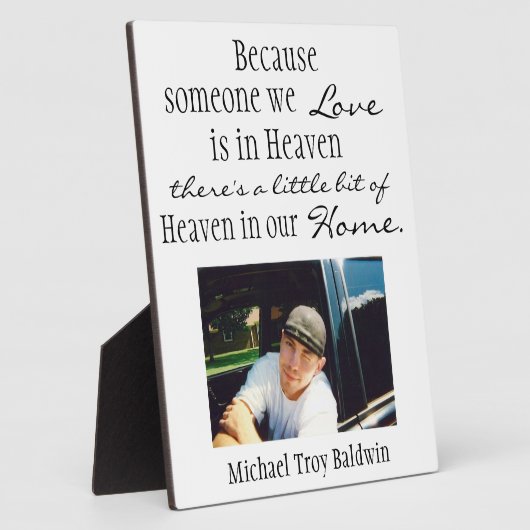 Hemel thuis fotoplaat (Zijkant)