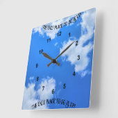 hemel vierkante klok (Hoek)