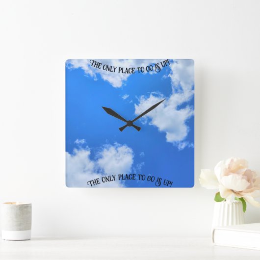 hemel vierkante klok (Huis)