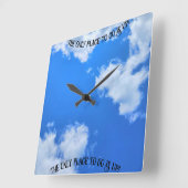 hemel vierkante klok (Hoek)