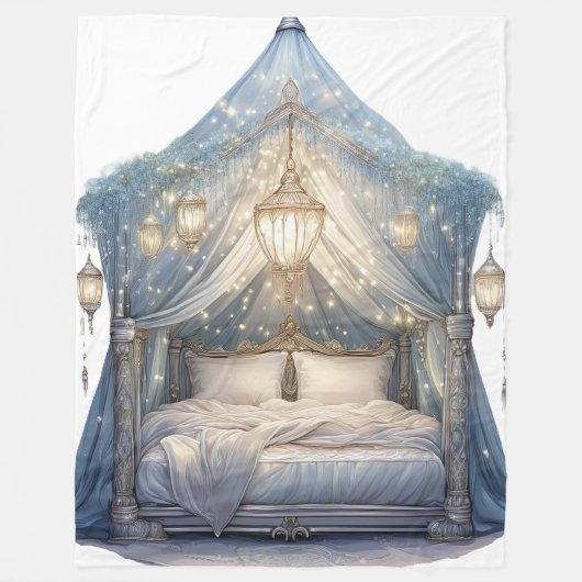 hemelbed fleece deken (Voorkant)