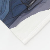 hemelbed fleece deken (Hoek)