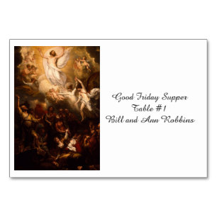 Hemelbeeld van Christus met Angels Kaart