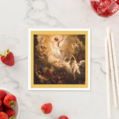 Hemelbeeld van Christus met Angels Servetten (Insitu)