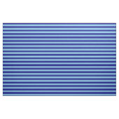 Hemelblauw en blauw gekleurd Striped/Lined Pattern Stof (Yard (91,4 cm))
