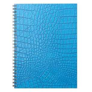 Hemelblauw leder notitieboek