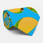 Hemelblauwe tacos stropdas (Opgerold)