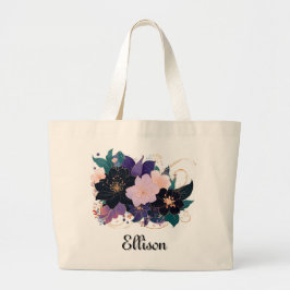 Hemelbloei Grote Tote Bag