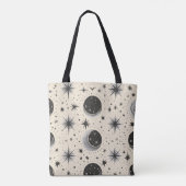 hemelbol maanfasen tote bag (Achterkant)