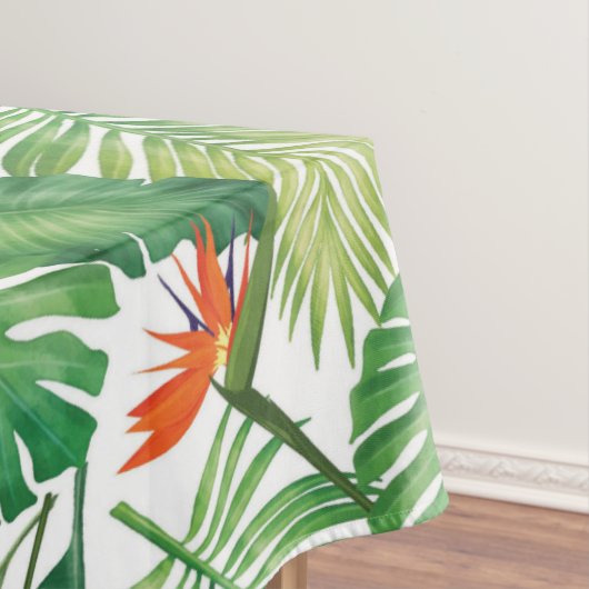  hemelboom - Floral Greenery Elegant Tropic Tafelkleed (Voorbeeld)