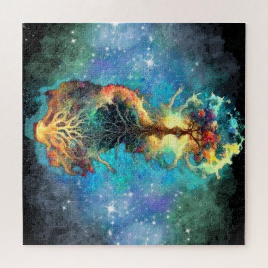 hemelboom legpuzzel (Horizontaal)