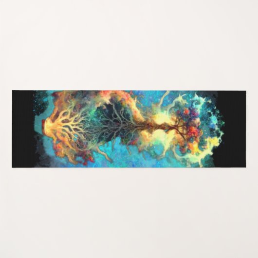 hemelboom yogamat (Voorkant (horizontaal))