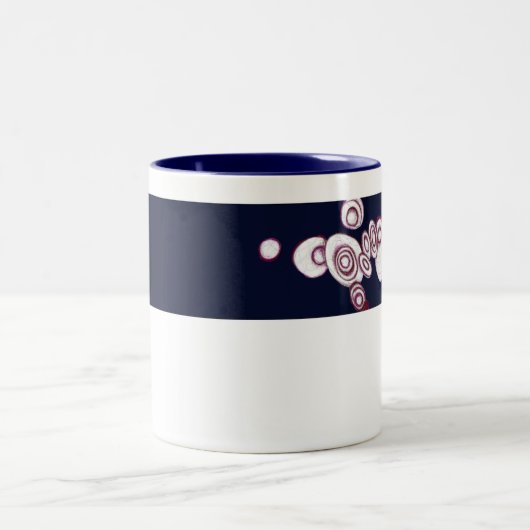 hemelbubble tweekleurige koffiemok (Center)