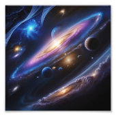 hemelconvergentie foto afdruk (Voorkant)