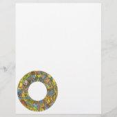  hemeldier, astrologisch dierlijk wiel flyer (Voorkant)