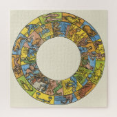  hemeldier, astrologisch dierlijk wiel legpuzzel (Verticaal)